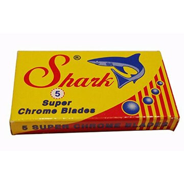 Shark Razor Blades Double Edge. Super Chrome. 100 Blades
