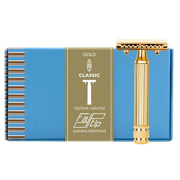 Fatip Double Edge Safety Razor Dorato Grande Pc 
