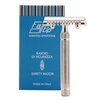 Fatip Double Edge Safety Razor Open Comb Chrome Piccolo