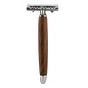 Fatip Double Edge Safety Razor Wood Zebrano Pc Nero 