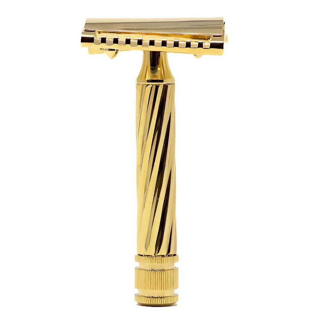 Varnostni brivnik Fatip Storto Gentile Slant Gold