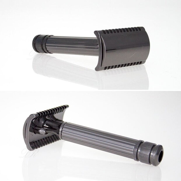Varnostni brivnik Fatip Grande Metal Black Originale