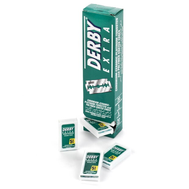 Derby Razor Blades Double Edge. Derby Extra 100 Blades