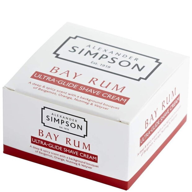 Krema za britje Alexander Simpson Est. 1919 Bay Rum