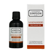 Olje pred britjem Alexander Simpson Est. 1919 Sandalwood: primary picture
