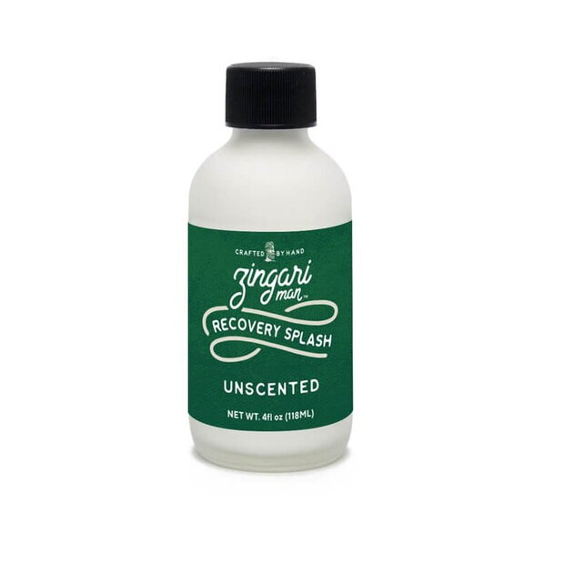 Zingari Man unscented recovery splash 118ml 
