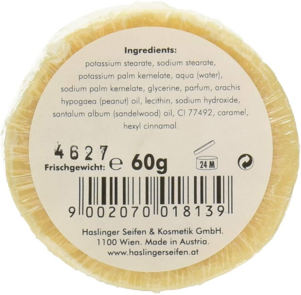Brivsko milo Haslinger Sandalwood