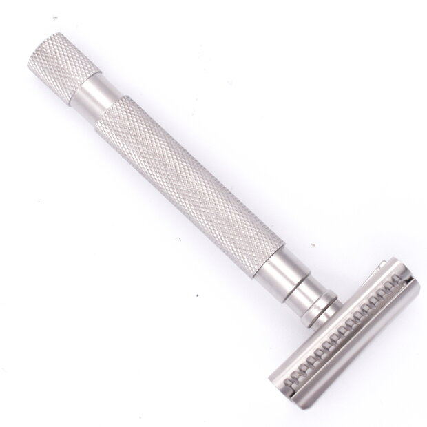 Parker Semi Slant Safety Razor Satin Finish 