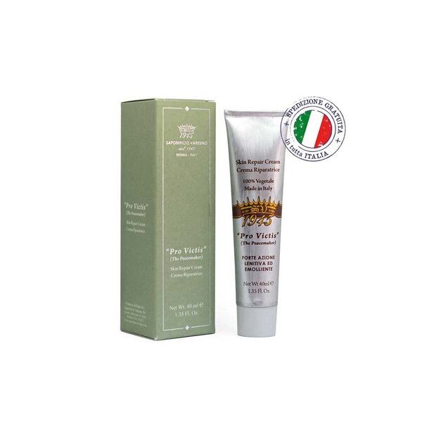 Saponificio Varesino Pro Victis 50ml - skin repair cream in aluminium jar 