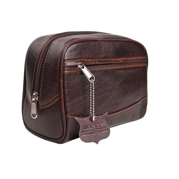 Parker beauty travel case leather 