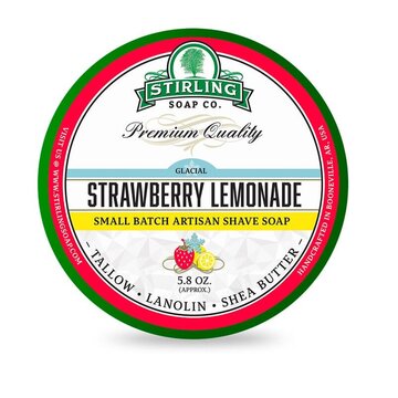 Stirling shaving cream Glacial Strawberry Lemonade 170ml