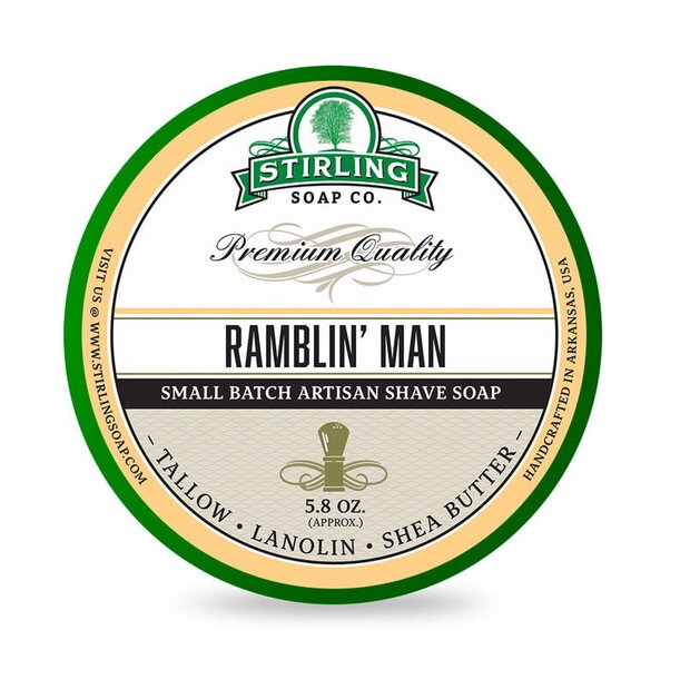 Stirling shaving cream Ramblin’ Man 170ml 