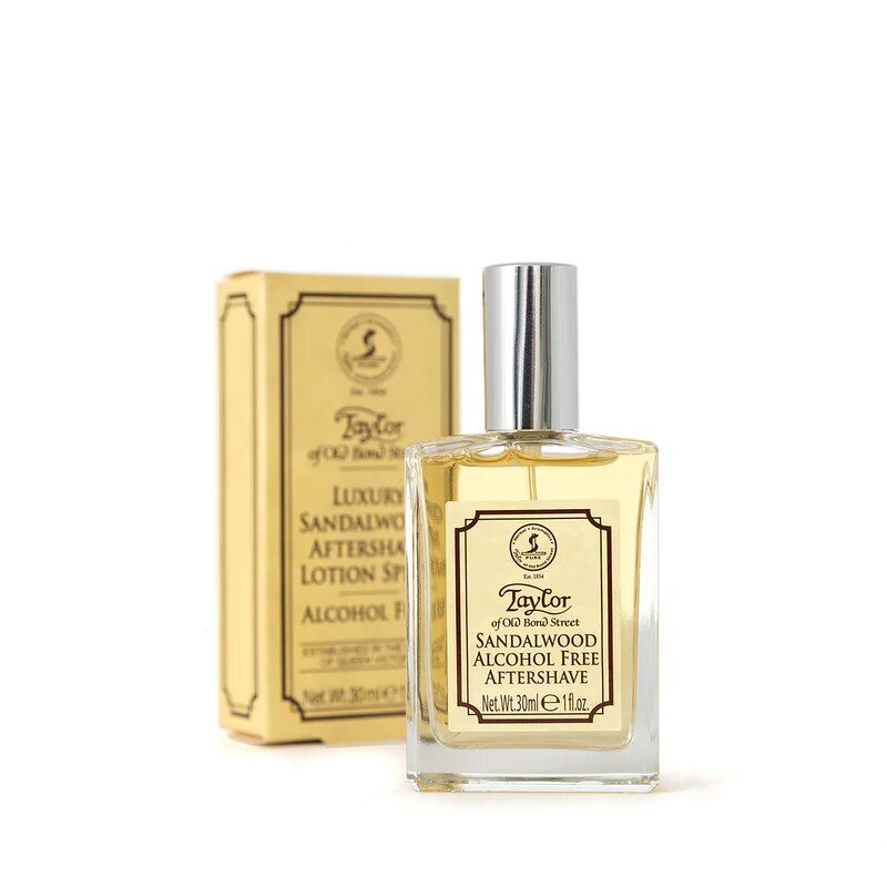 Taylor Of Old Bond Street aftershave lotion alcohol free Sandalwood 30ml 