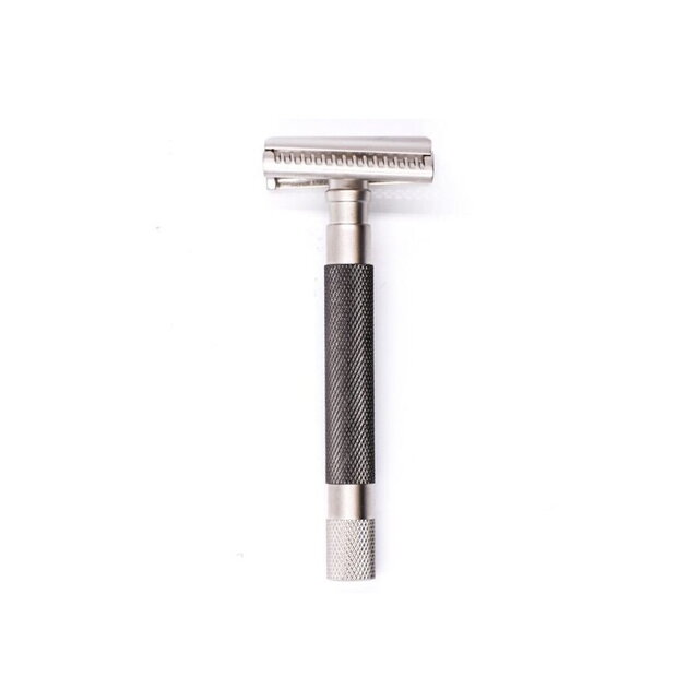 Parker Semi Slant Safety Razor Satin Graphite Finish 