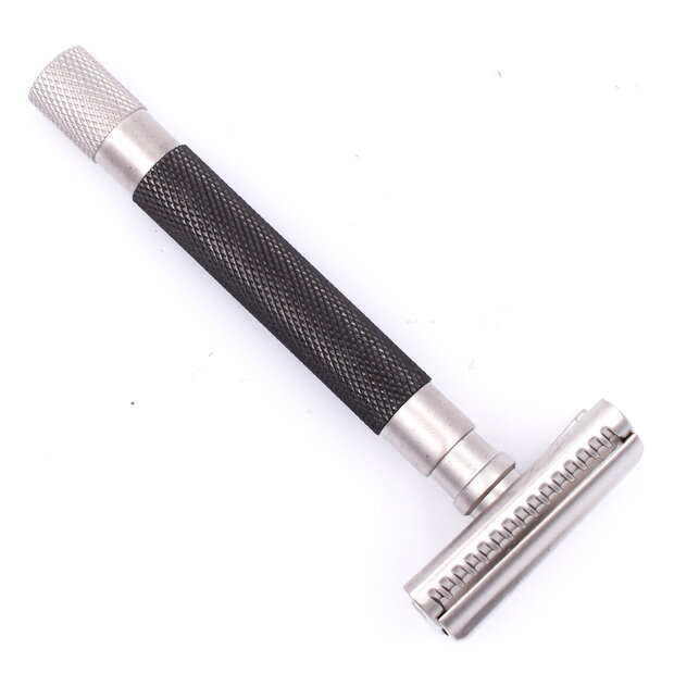 Parker Semi Slant Safety Razor Satin Graphite Finish 