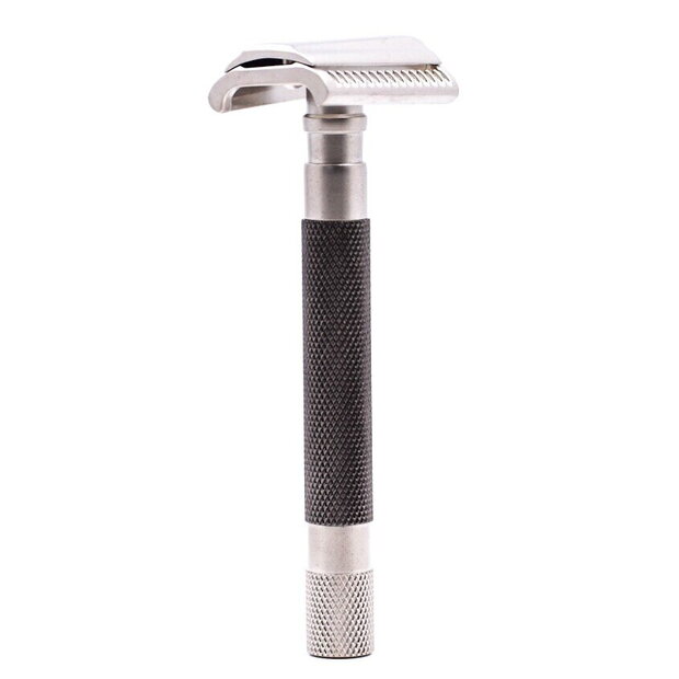 Parker Semi Slant Safety Razor Satin Graphite Finish 