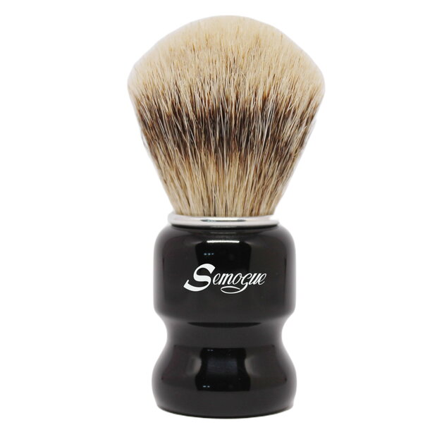 Čopič za britje Semogue Torga-C5 Silvertip Badger Jet Black