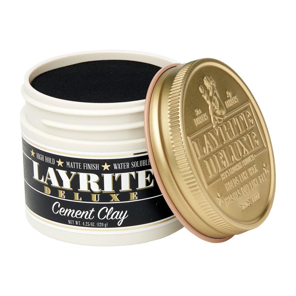 Layrite Deluxe hair pomade cement clay 120gr 