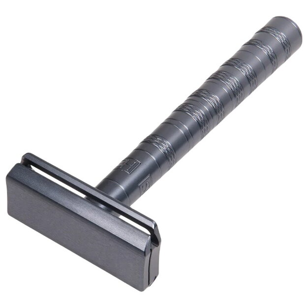 Varnostni brivnik Henson Aluminum Aggressive Grey