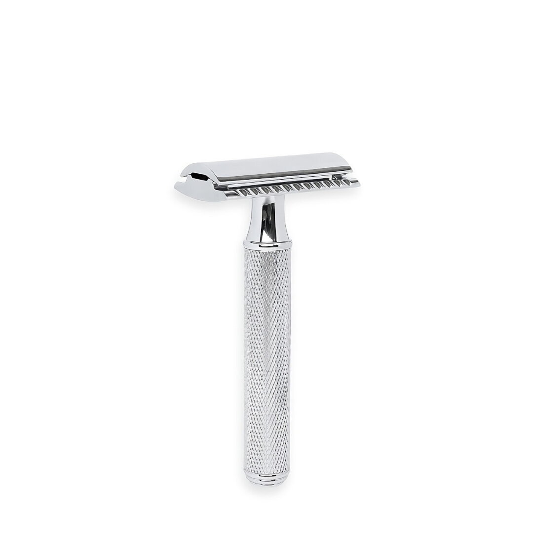 Men Rock Double Edged Razor (5 pcs blades included) 