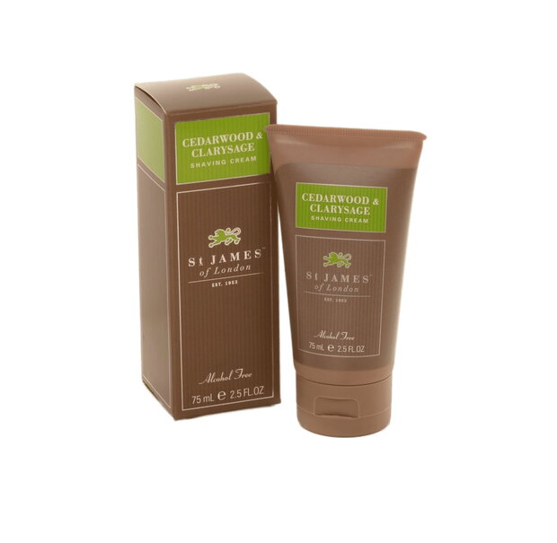 Krema za britje St. James of London Cedarwood & Clarysage
