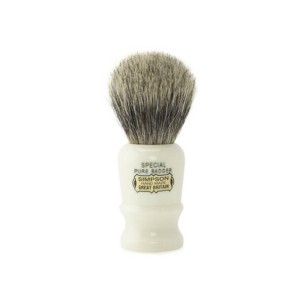 Simpsons Shaving Brush "Special S1" Pure Badger