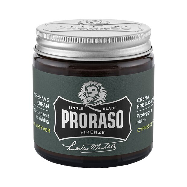 Krema pred britjem Proraso Cypress & Vetiver
