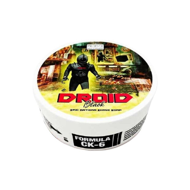 Phoenix Artisan A. Droid Black Shaving Soap Ck-6 Formula 140g 