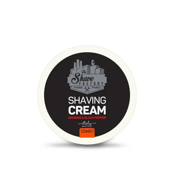 Brivsko milo The Shave Factory Ginseng & Black Pepper