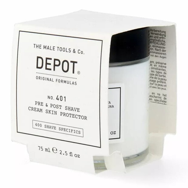Krema pred in po britju Depot 401 Skin protector