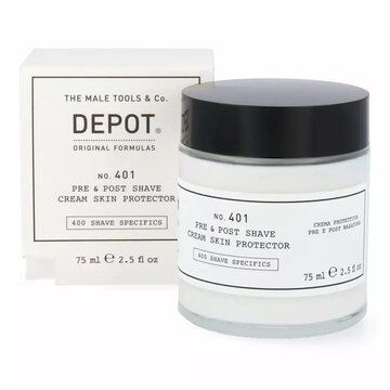 Depot 401 pre and post shaving cream skin protector 75ml