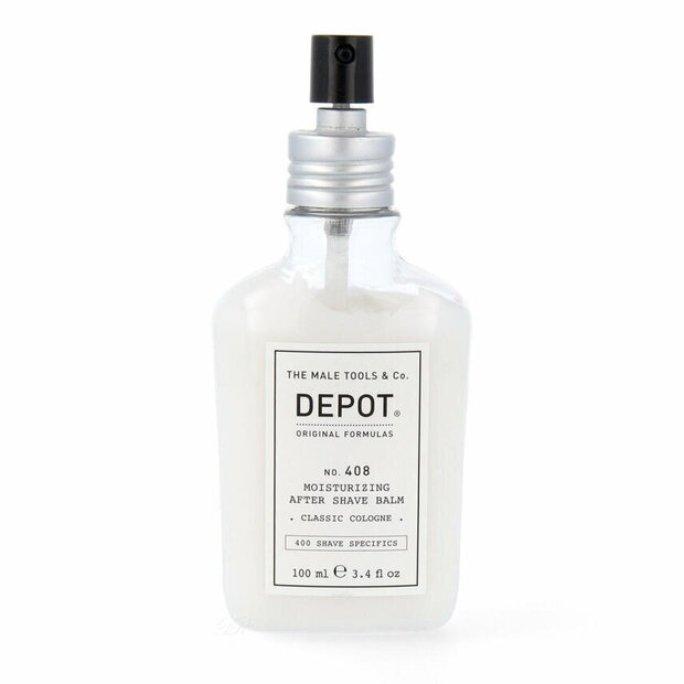 Depot 408 moisturizing aftershave balm classic cologne 100ml 