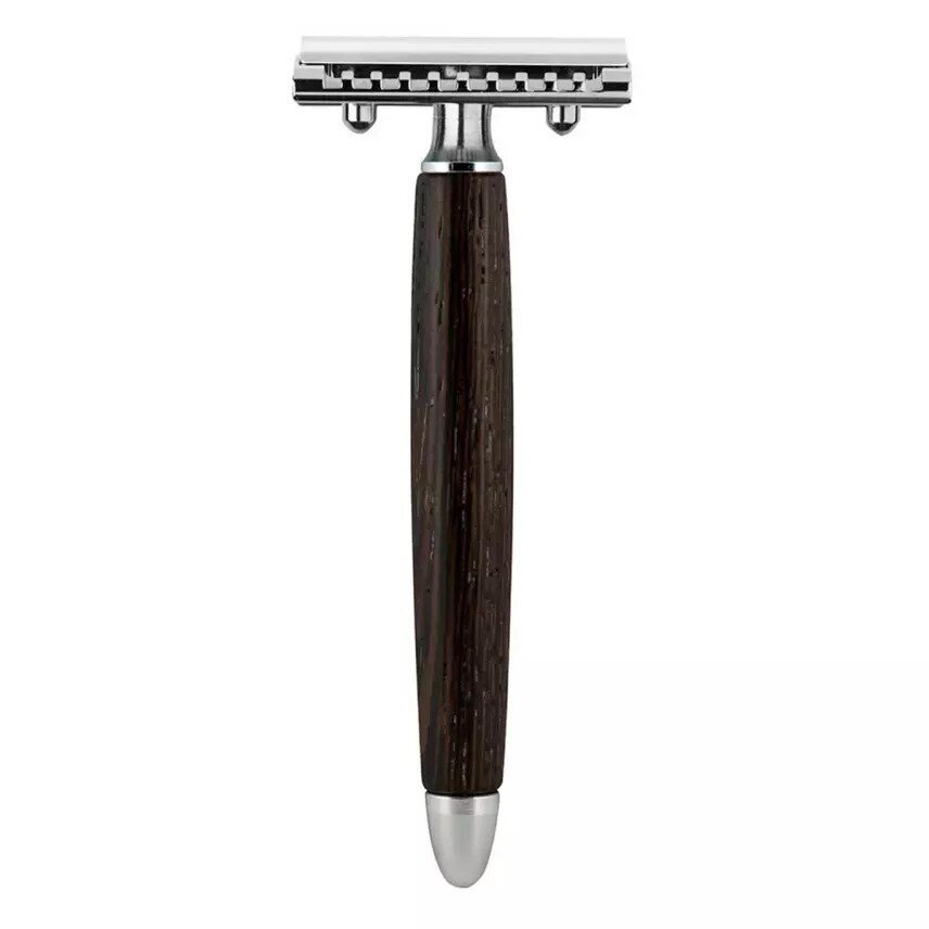 Fatip safety razor Wenghe Wood Gentle closed comb 
