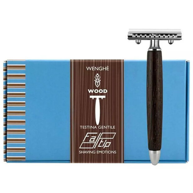 Varnostni brivnik Fatip Wenghe Wood