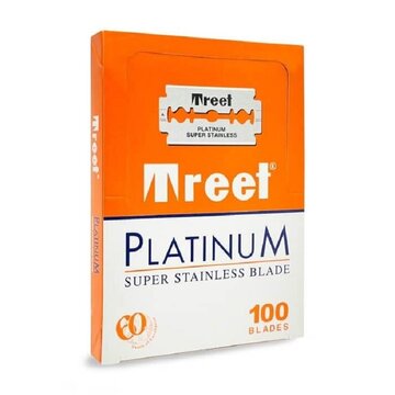 Treet Platinum 100 double edge razor blades