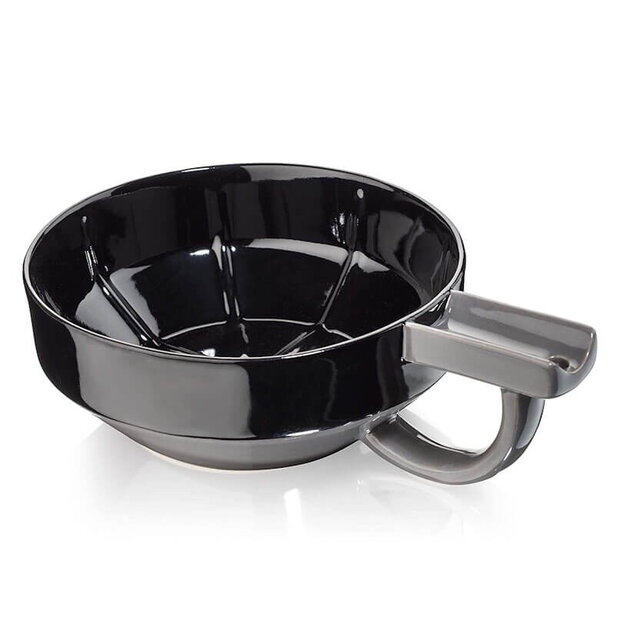 Brivska posoda Fine black and grey