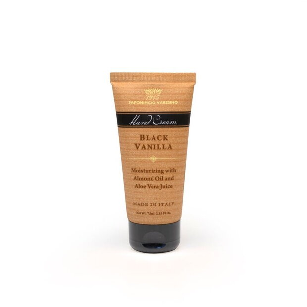 Krema za roke Saponificio Varesino Black Vanilla