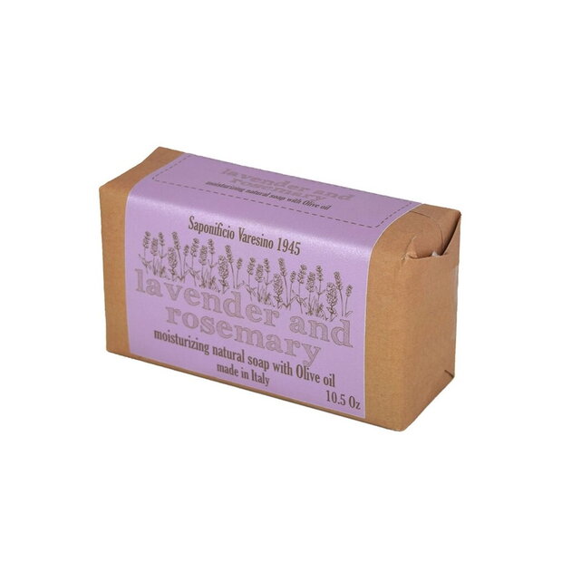 Saponificio Varesino Lavender and Rosemary Natural Soap 300g 