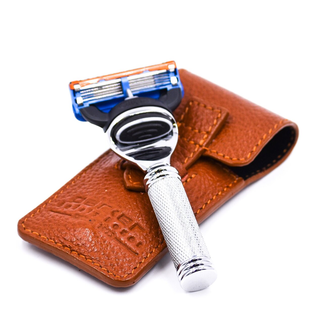 Parker safety razor Fusion for travel 