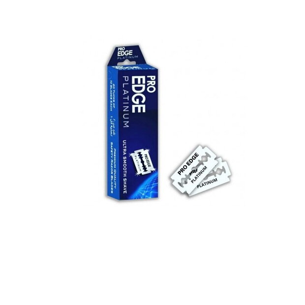 RK Blades 100 Pro Edge Platinum Double Blade Razor Blades 