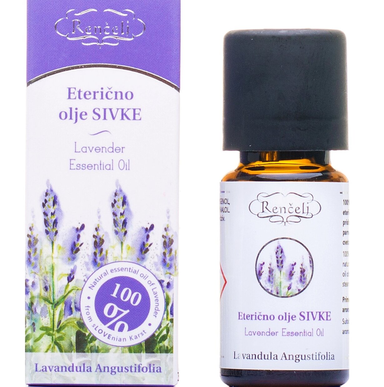 Renčelj Eterično olje sivke Lavandula Angustifolia 10 ml 