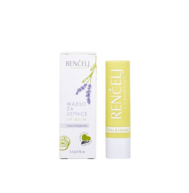 Balzam za ustnice Renčelj Sivka&Bergamot