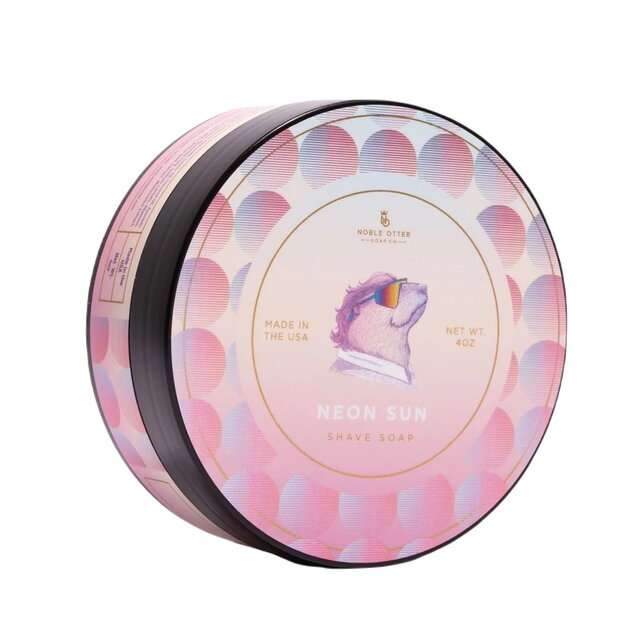 Noble Otter shaving soap Neon Sun 118ml 