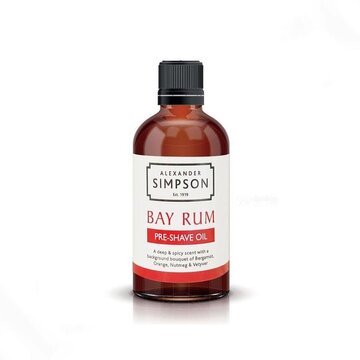 Simpson Pre shave Oil 50ml Bay Rum