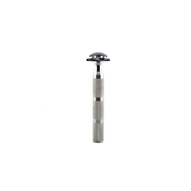 RazoRock Mentor Super Knurl Handle - DE Safety Razor 